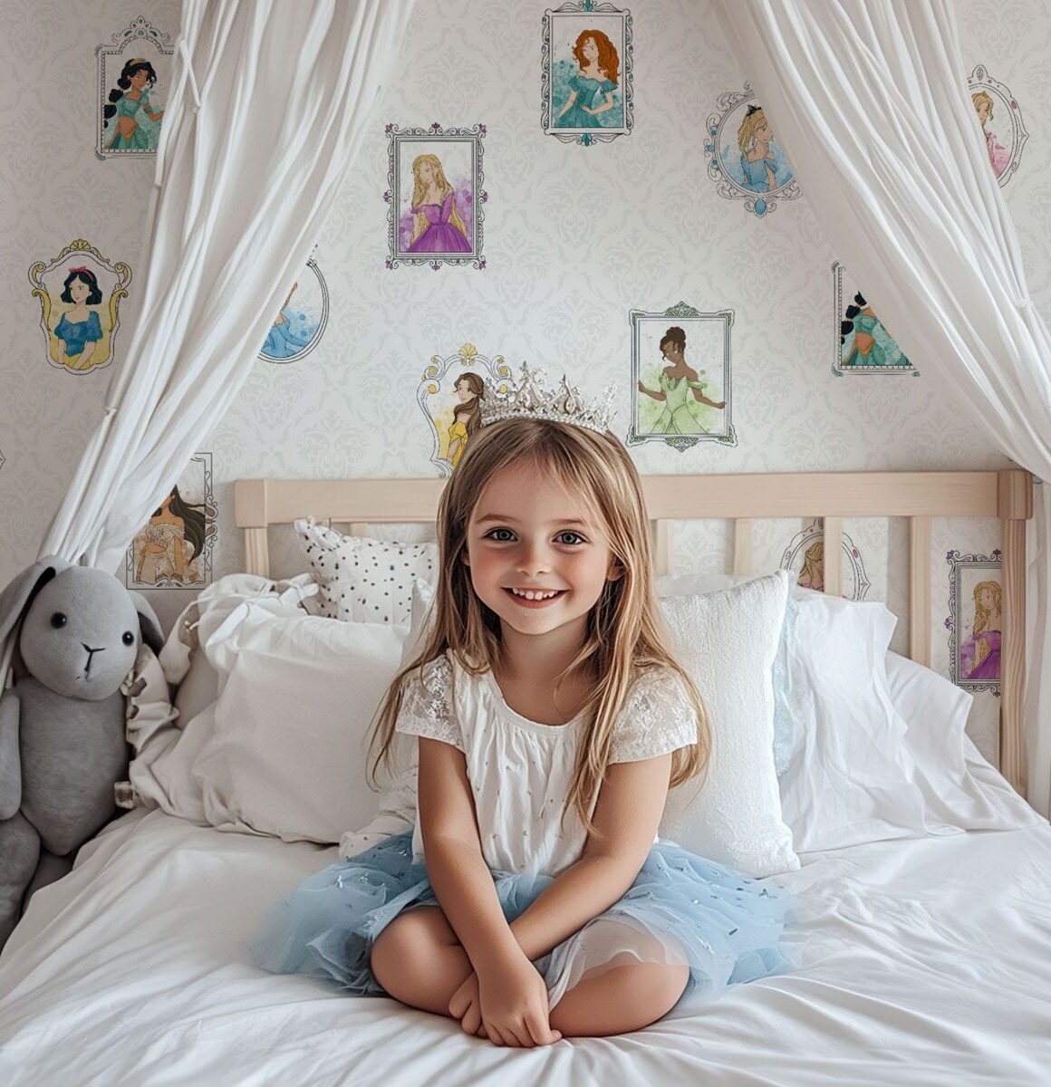 Papier peint princesse disney