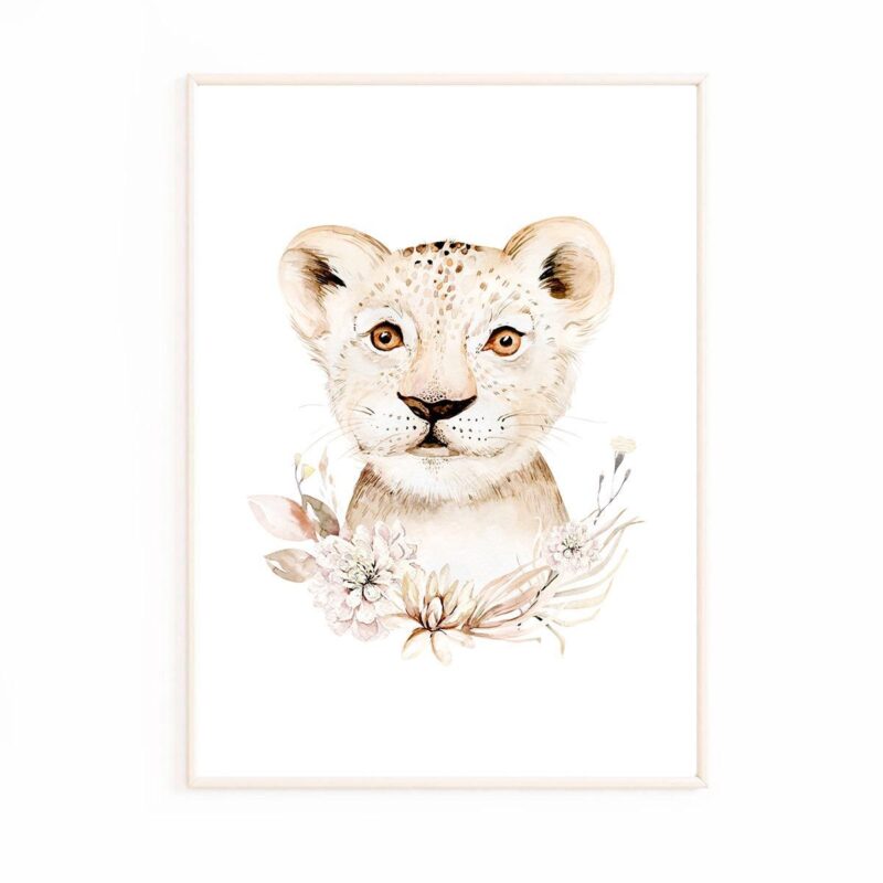 affiche-safari-bébé