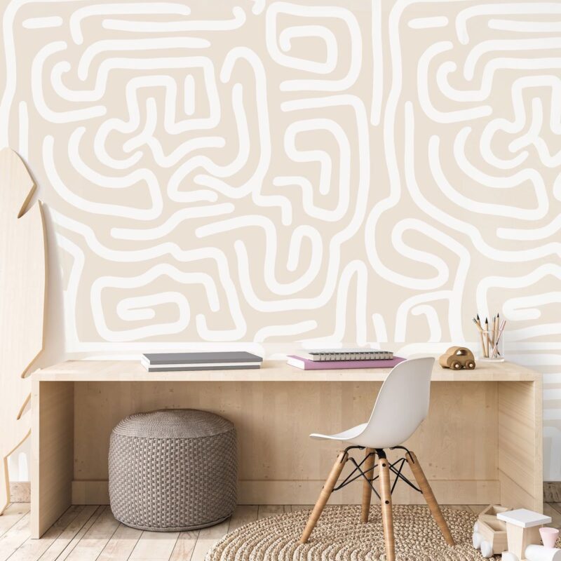 papier-peint-abstrait-beige