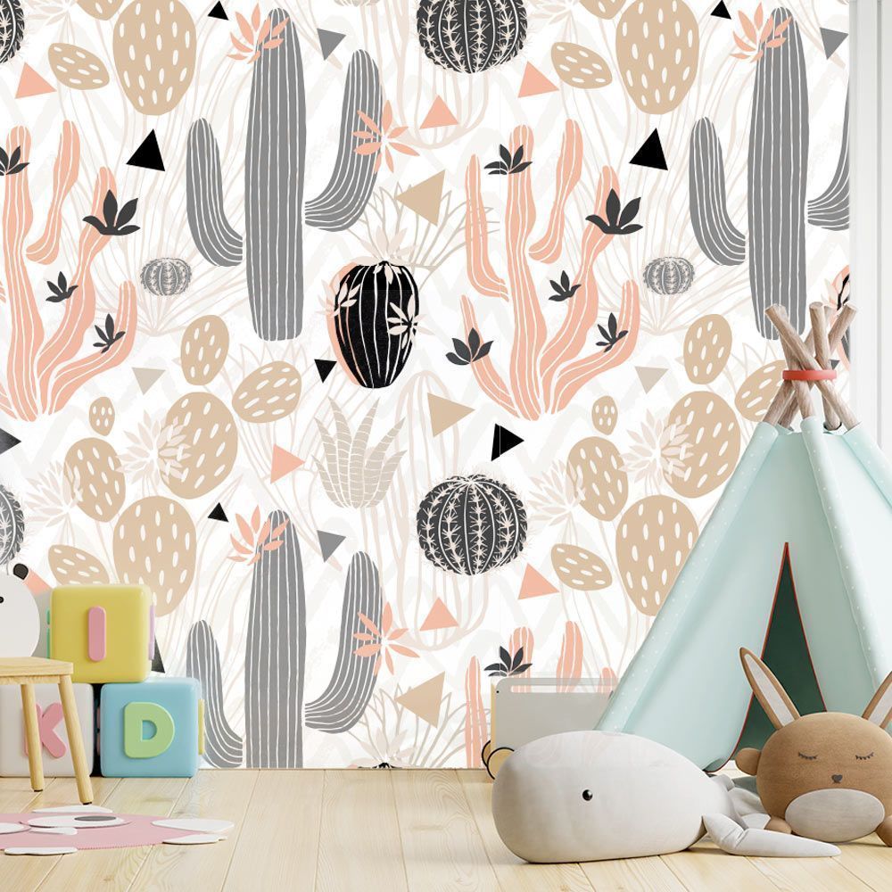 papier-peint-chambre-enfant-désert