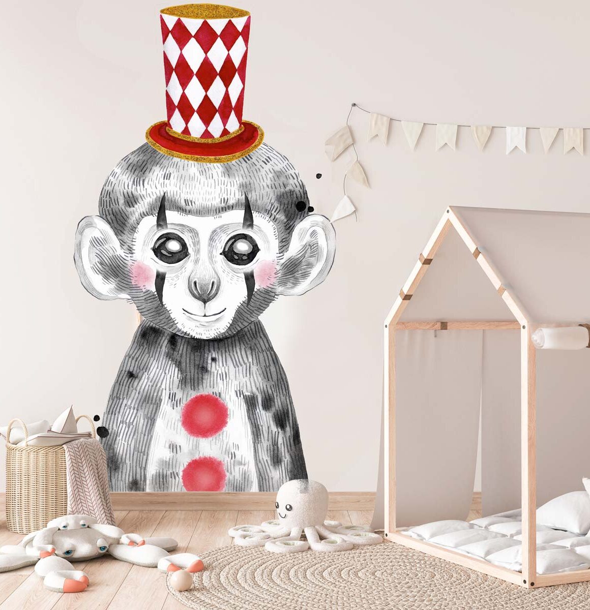 papier-peint-cirque-enfant
