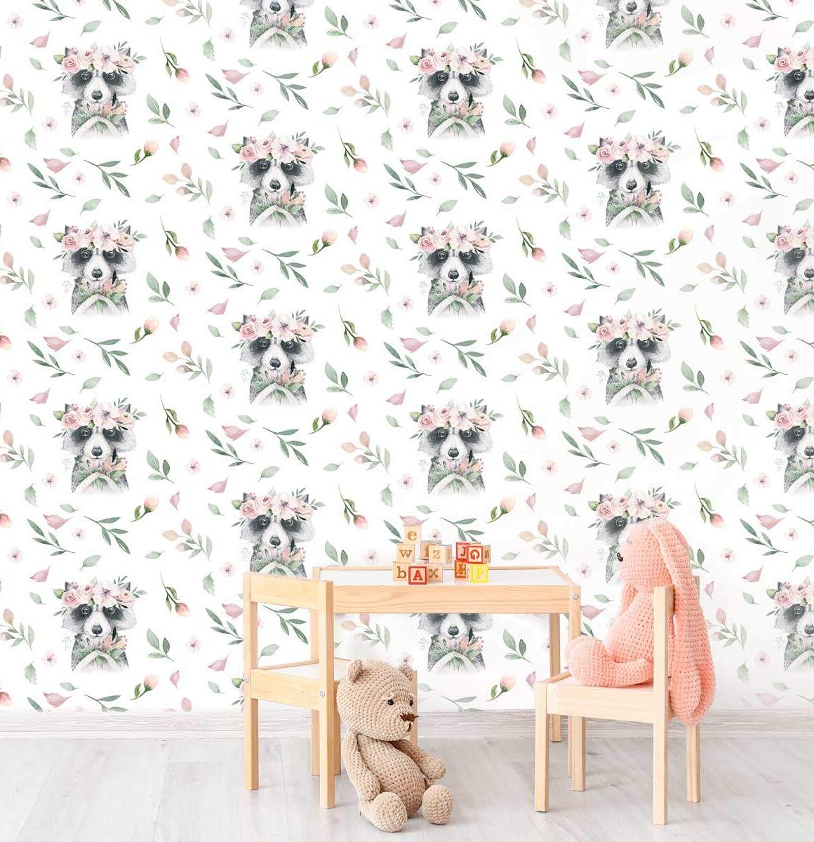 papier-peint-fleurs-chambre-fille