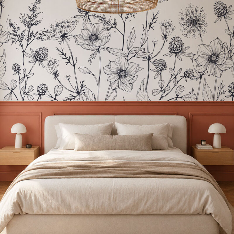 papier-peint-floral-panoramique