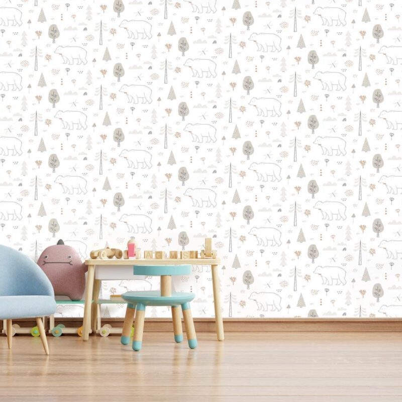 papier-peint-ours-polaire