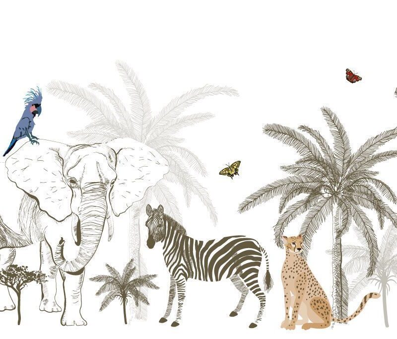 papier-peint-panoramique-safari