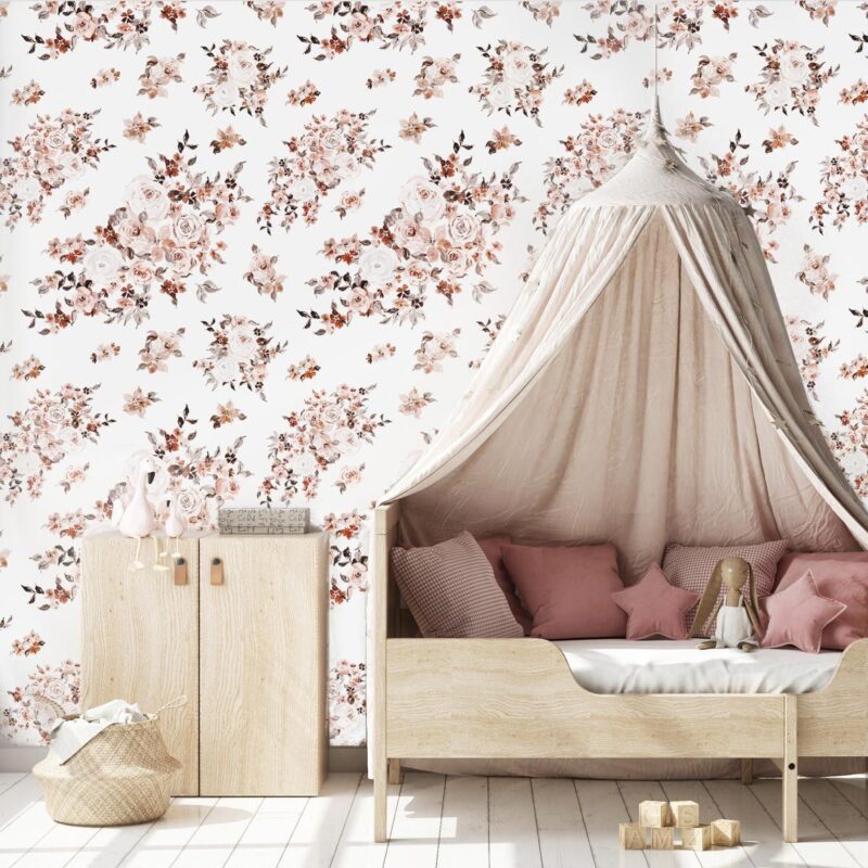 papier-peint-roses