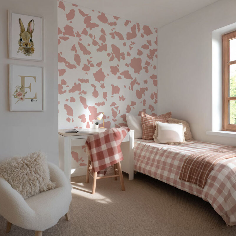 papier-peint-vache-rose