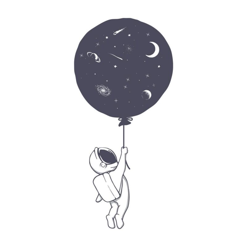 sticker-astronaute