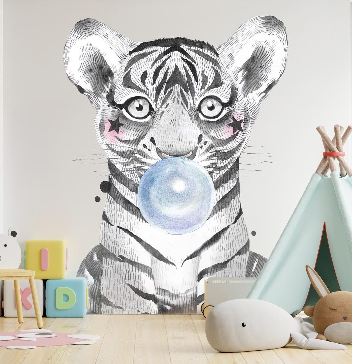 sticker-bébé-tigre