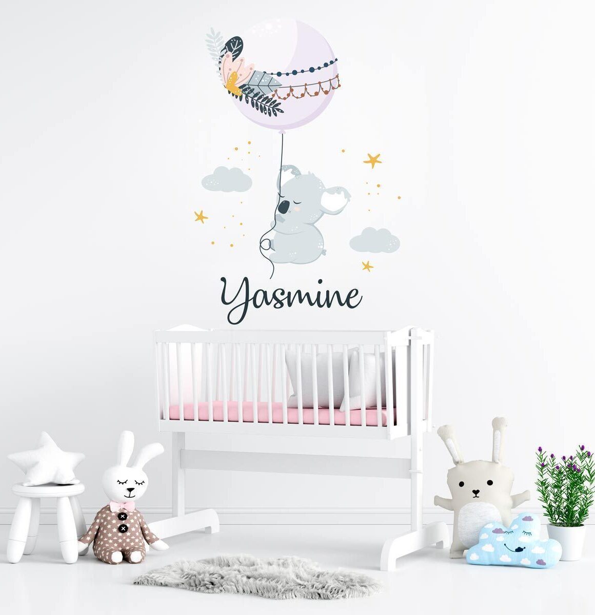 sticker-koala-bébé-personnalisé